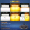 12INCH-flashing-6MODES Detail