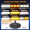 Strobe 20 Inch 840W LED Light Pods With 6 Modes - NAOEVO