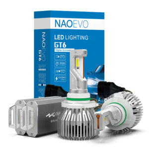 NAOEVO GT6 9006 45W 5000LM LED Headlight Bulb