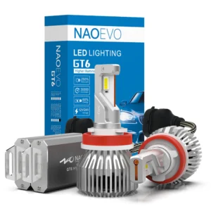 NAOEVO GT6 H11 45W 5000LM Bombilla LED para faros delanteros