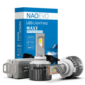 NAOEVO MAX3 9005 60W 6500LM LED Headlight Bulb