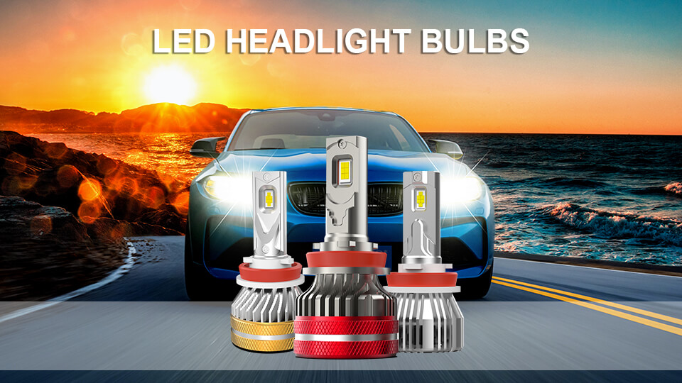 55W 6600LM LED Headlight Bulb | NAOEVO NR Series