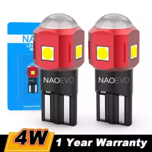 New W5W T10 Powerful Car Interior Lights - NAOEVO N6 Series