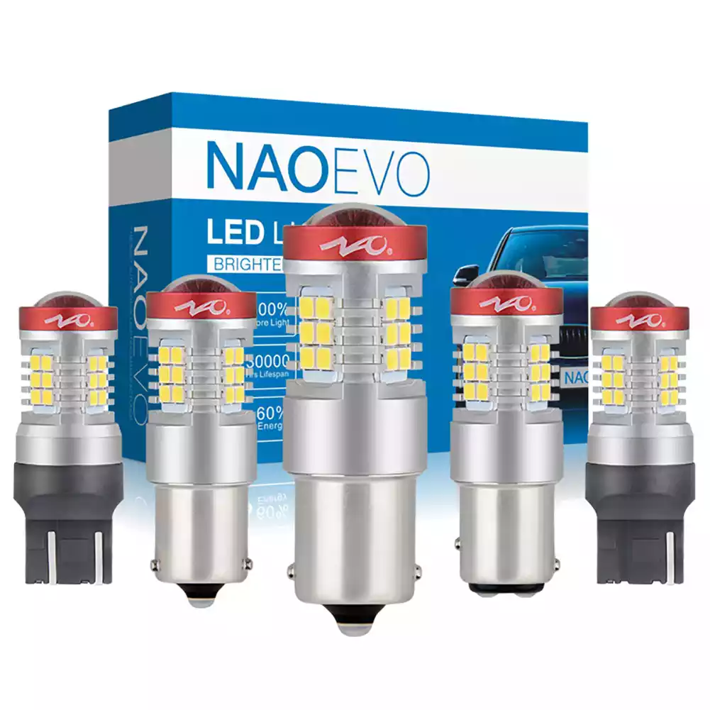 P21W 1156 LED Signal Lights 1300LM - NAOEVO NR30 Series - NAOEVO