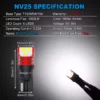 T10 W5W LED Car Interior Lights 1000LM - NAOEVO NV25 Series