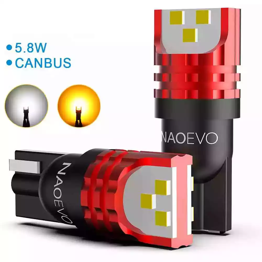 Luz Led T10 CANBUS Luz Roja W5W Lágrima 600LM NAOEVO NAOEVO