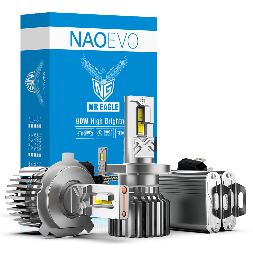 55W 6600LM LED Headlight Bulb | NAOEVO NR Series