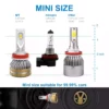 NAOEVO NT H11 40W 4800LM LED Headlight Bulb Detail