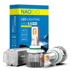 NAOEVO S4PRO 9006/HB4-3 colors 30W 3600LM LED headlight bulb