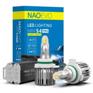 NAOEVO S4PRO H10-3 colors 30W 3600LM LED headlight bulb