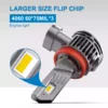 NAOEVO V05 H11 50W 6000LM LED Headlight Bulb Detail