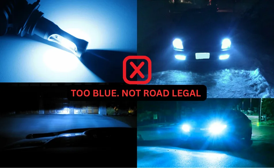 too blue is not legal