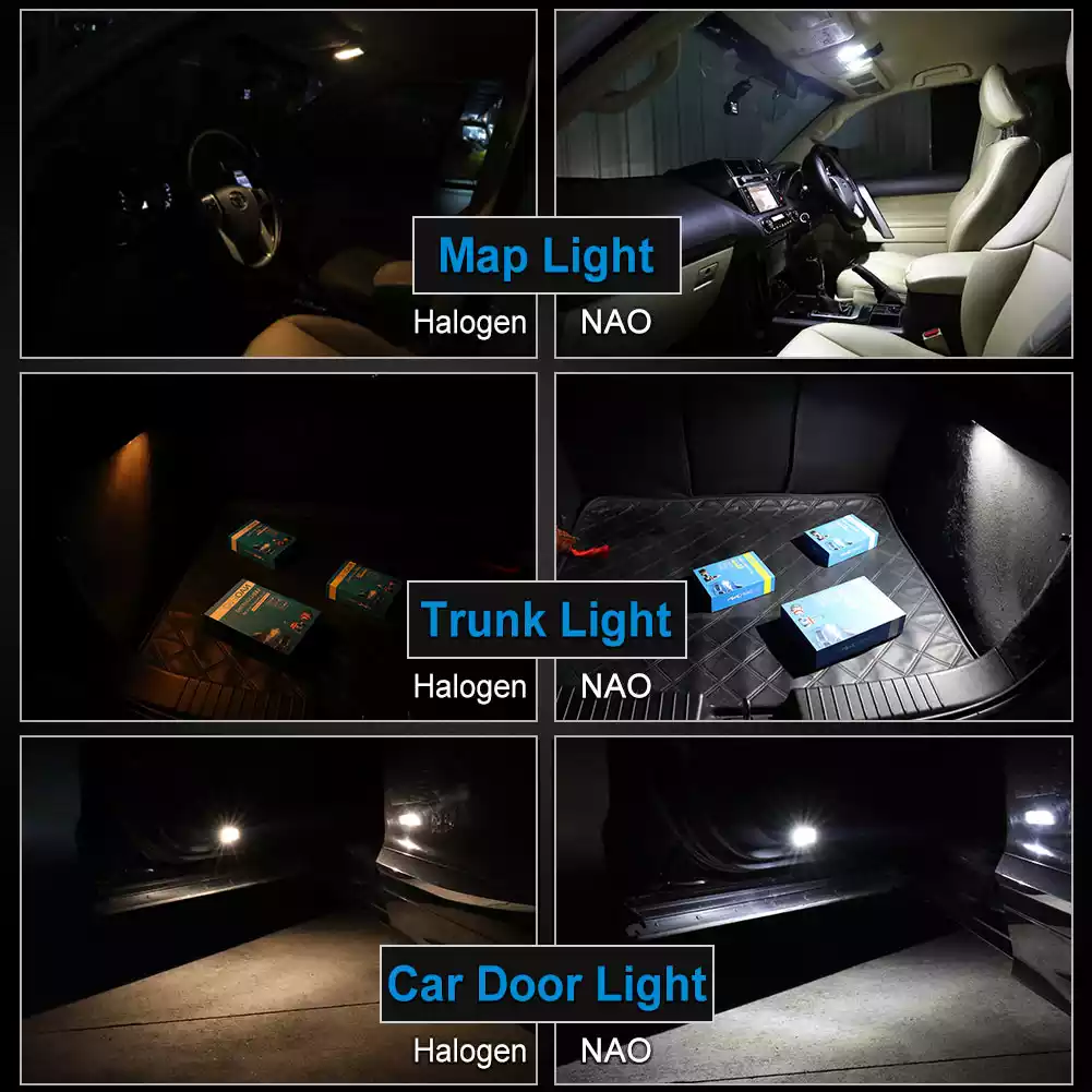 C5W LED Car Interior Lighting 28mm 31mm 36mm - NAOEVO B9/B12 - NAOEVO