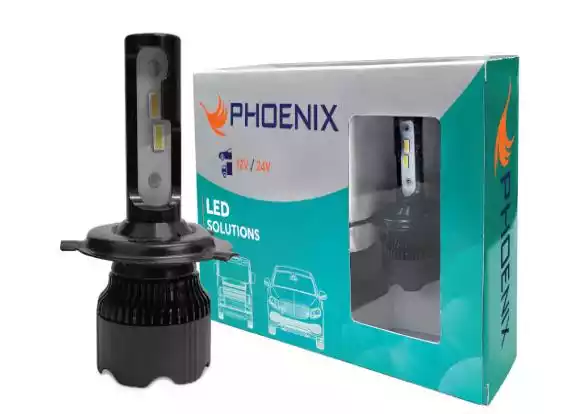 popular H4 LED bulbs for car in India Phoenix LED bulb