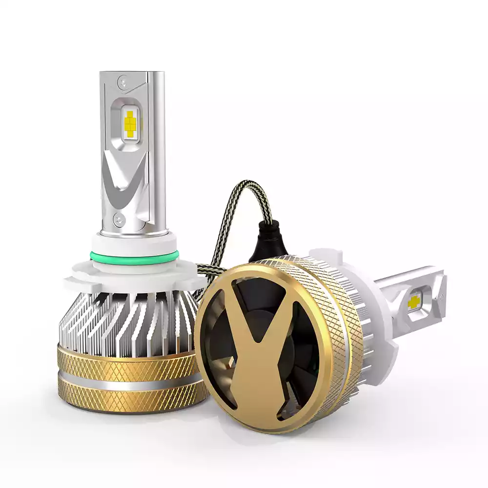 Rabbit design of NT 9006 LED headlight bulb 