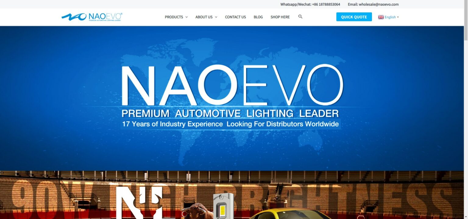 Five Major Automotive Light Companies in India NAOEVO