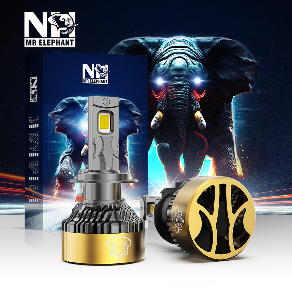 NAOEVO NH Led Headlight Bulb Elephant Design