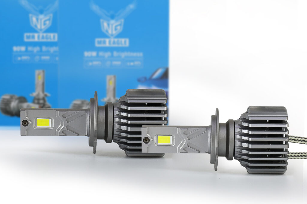 NG H7 LED headlight bulb