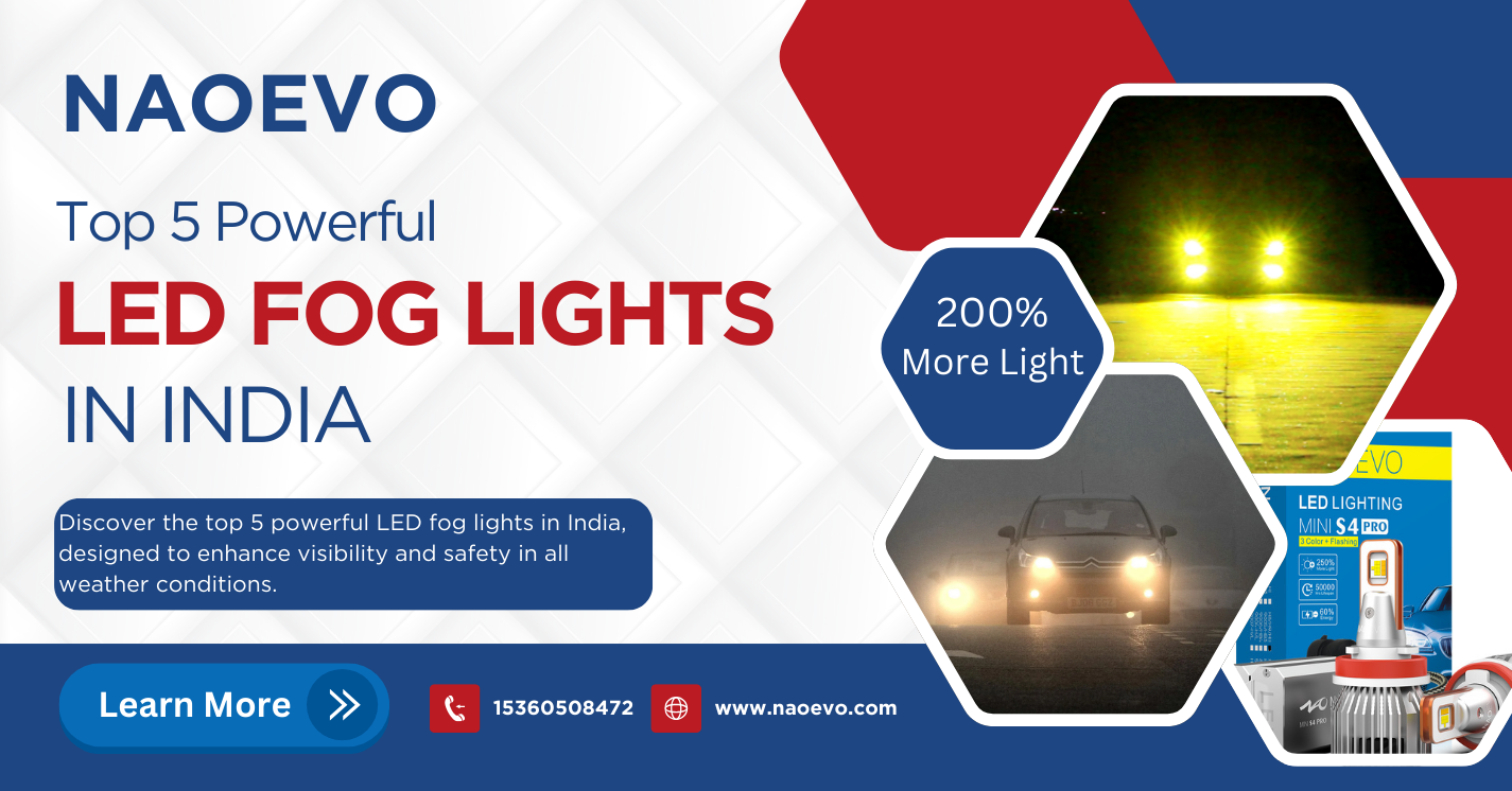 5 Powerful LED Fog Lights In India - Perfect For All Weather banner