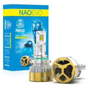 NAOEVO S4Ultra | 50W 6000LM | 3-Color LED Headlight Bulb