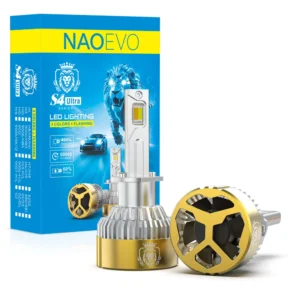 NAOEVO S4Ultra | 50W 6000LM | 3-Color LED Headlight Bulb
