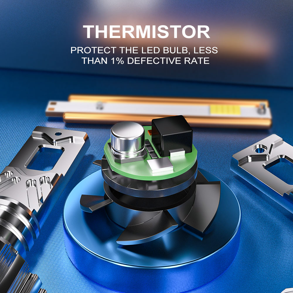 NG LED Headlight thermistor