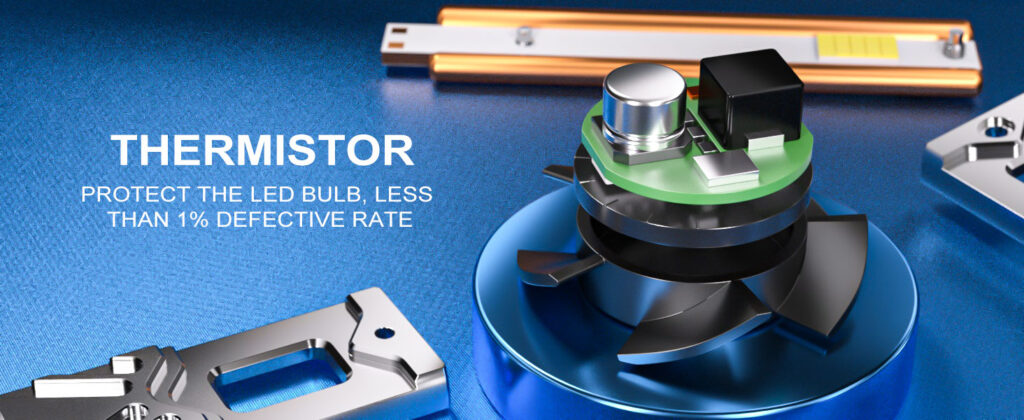 NG LED Headlight thermistor