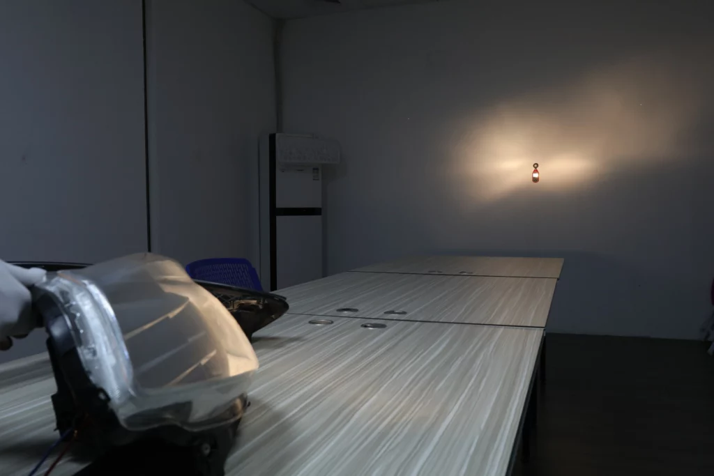 halogen headlight bulb lux