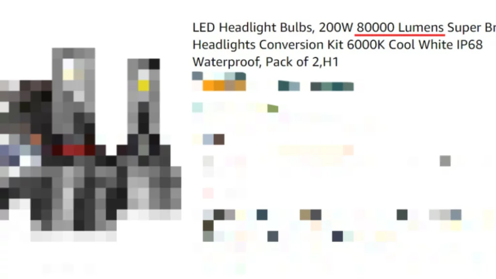 exaggerated lumen
