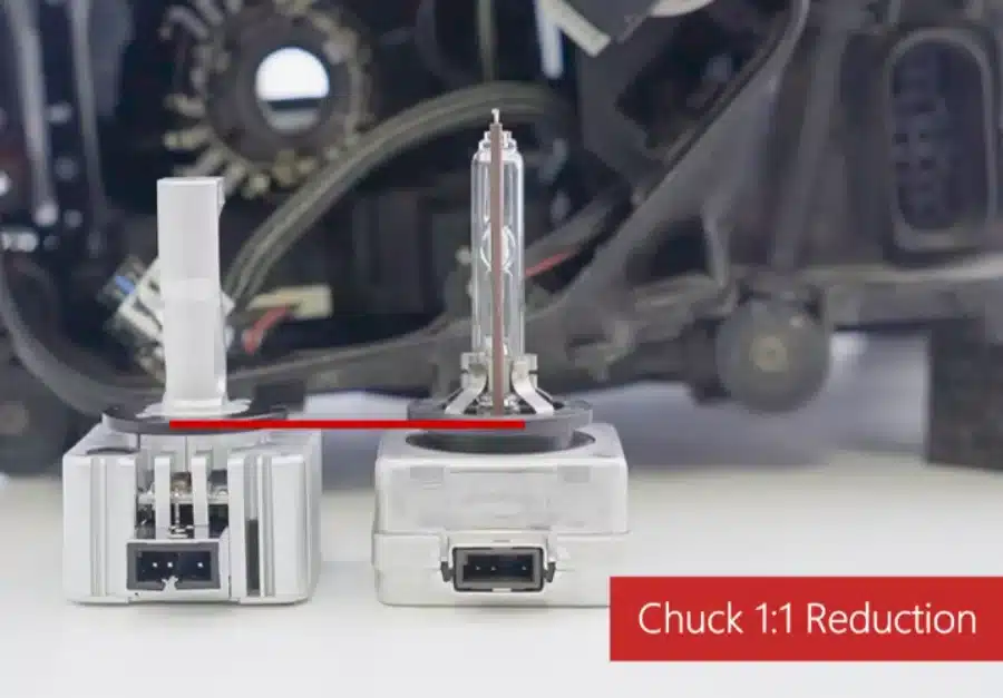 D1 Plus same chuck as HID