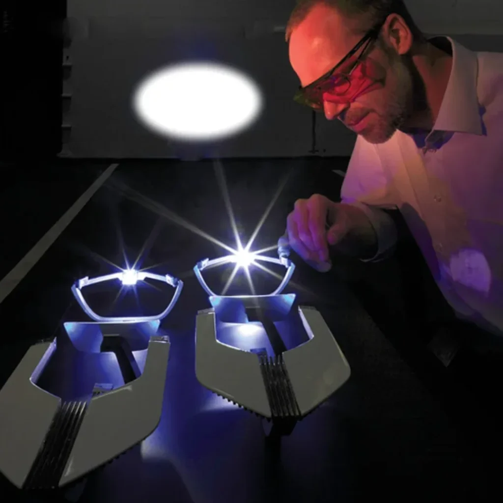Laser headlight bulb
