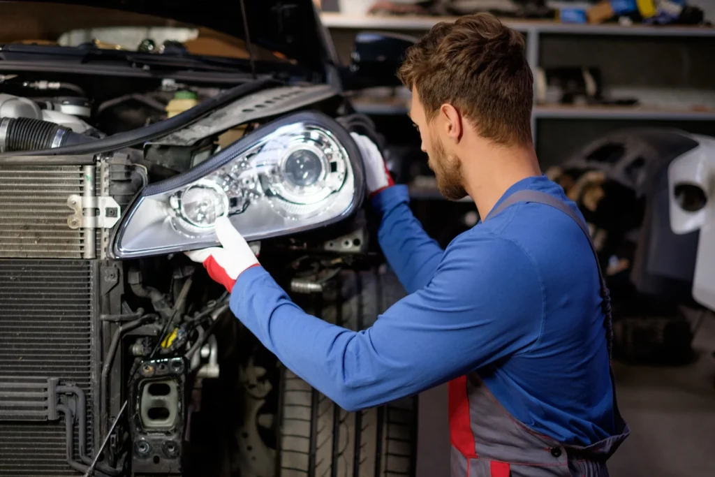 headlight assembly labor cost