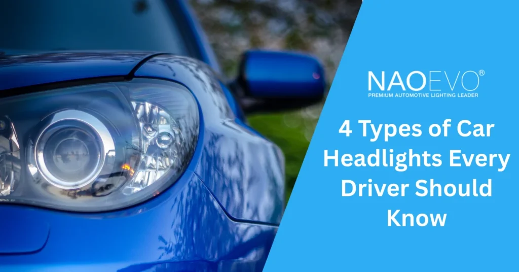 4 tipos de faros que todo conductor debe conocer