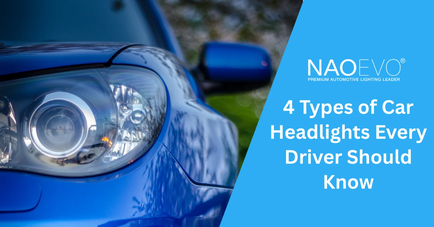 4 tipos de faros que todo conductor debe conocer