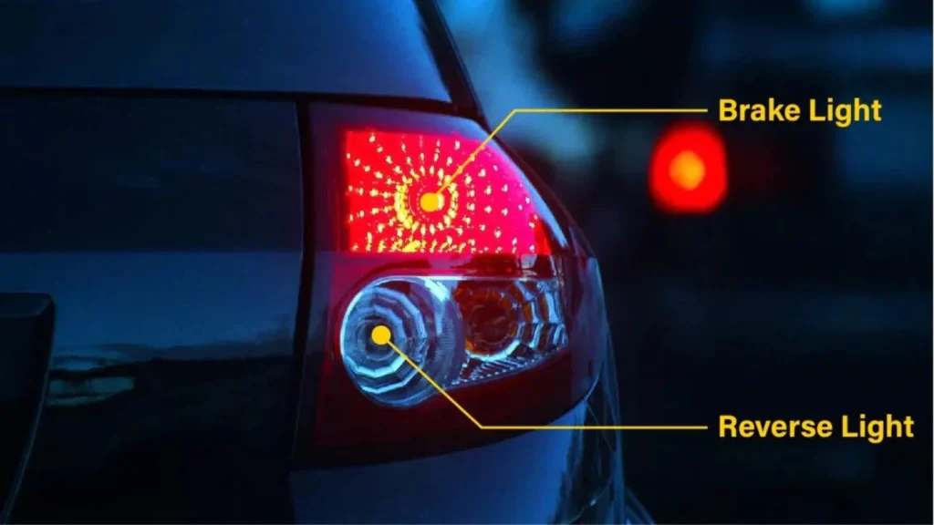 Brake lights and reverse lights